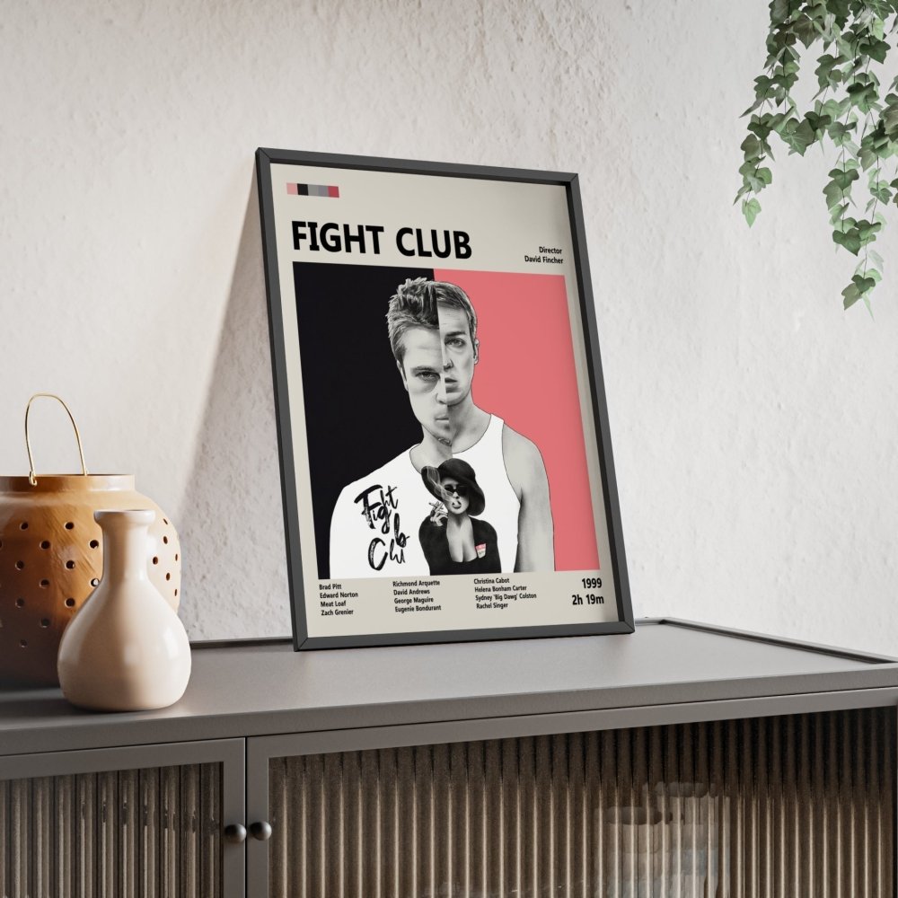 Fight Club – Action Crime Art Print - Poster Kingz - A5 (Poster) - 