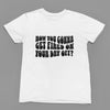 Black t-shirt with FIRED On Your Day Off Quote Friday Movie /Sweatshirt close-up