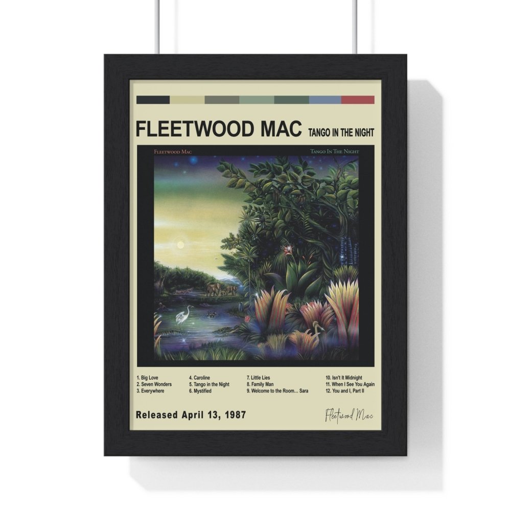 Fleetwood Mac - Tango in the Night Album Poster - Poster Kingz