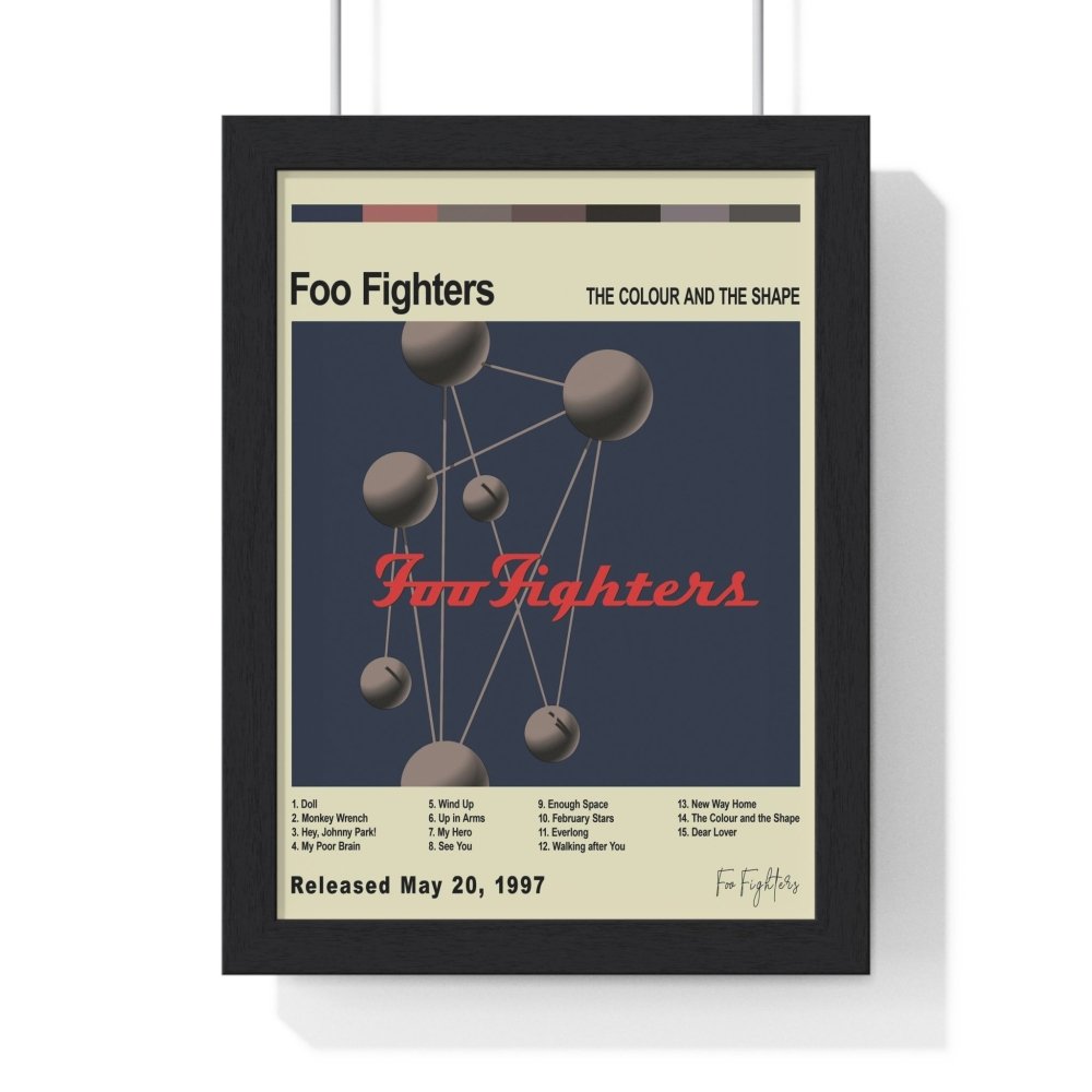 Foo Fighters Album Poster - Poster Kingz