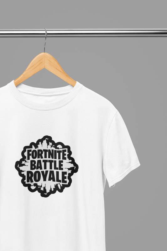 Fortnite - Fortnite Battle Royale T-Shirt/Sweatshirt - Poster Kingz - S - White - T-Shirt