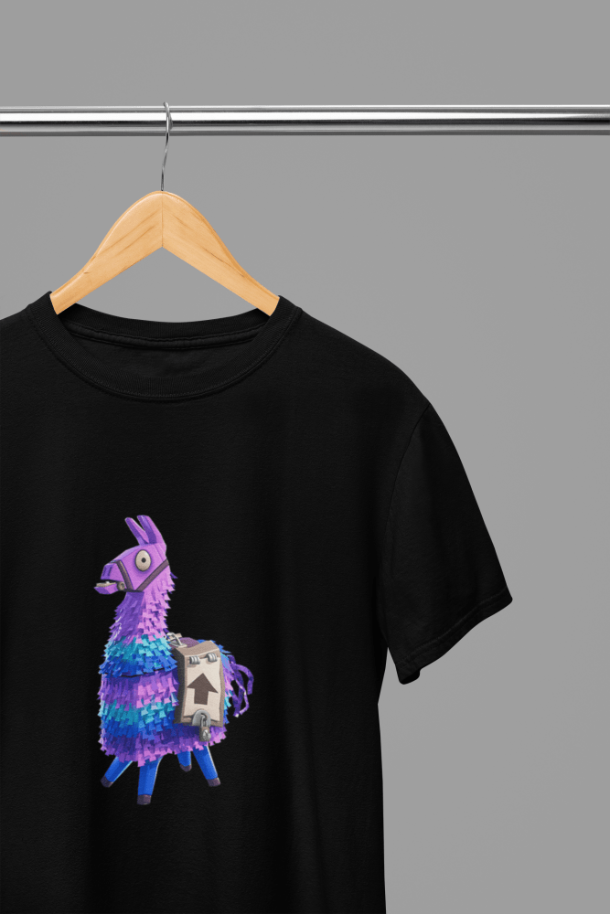 Fortnite - Llama T-Shirt/Sweatshirt - Poster Kingz - S - Black - T-Shirt