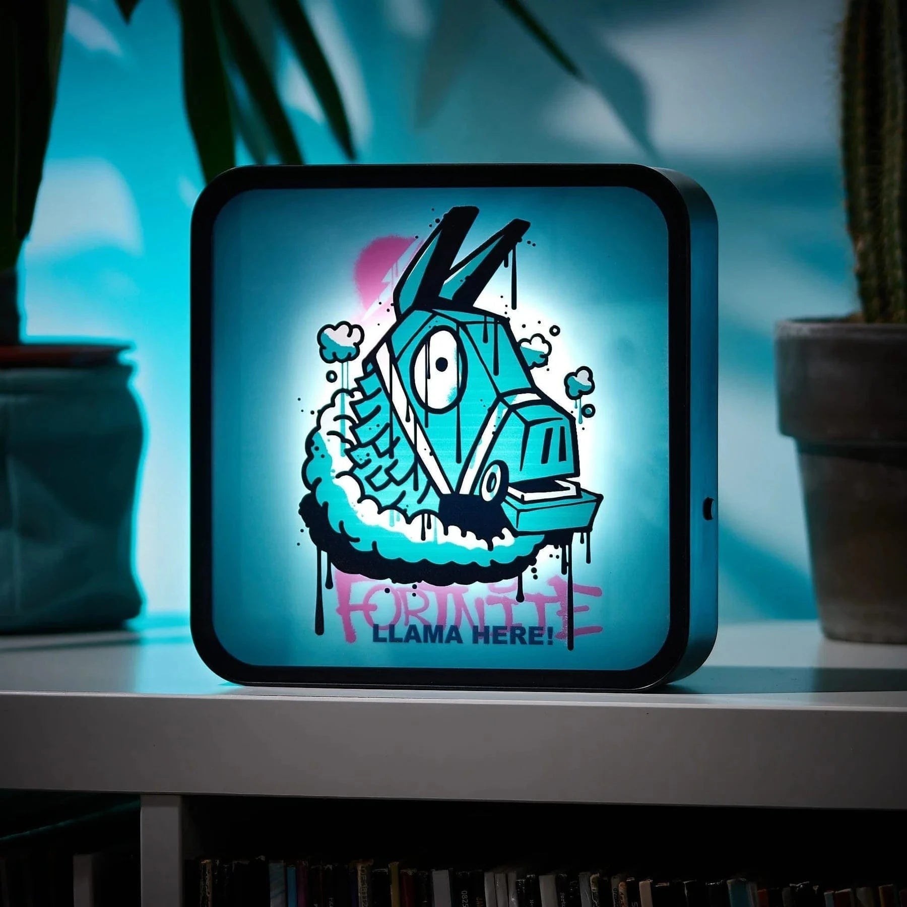 Framed Fortnite Perspex Lamp - Official Desk & Wall Light for Gamers poster