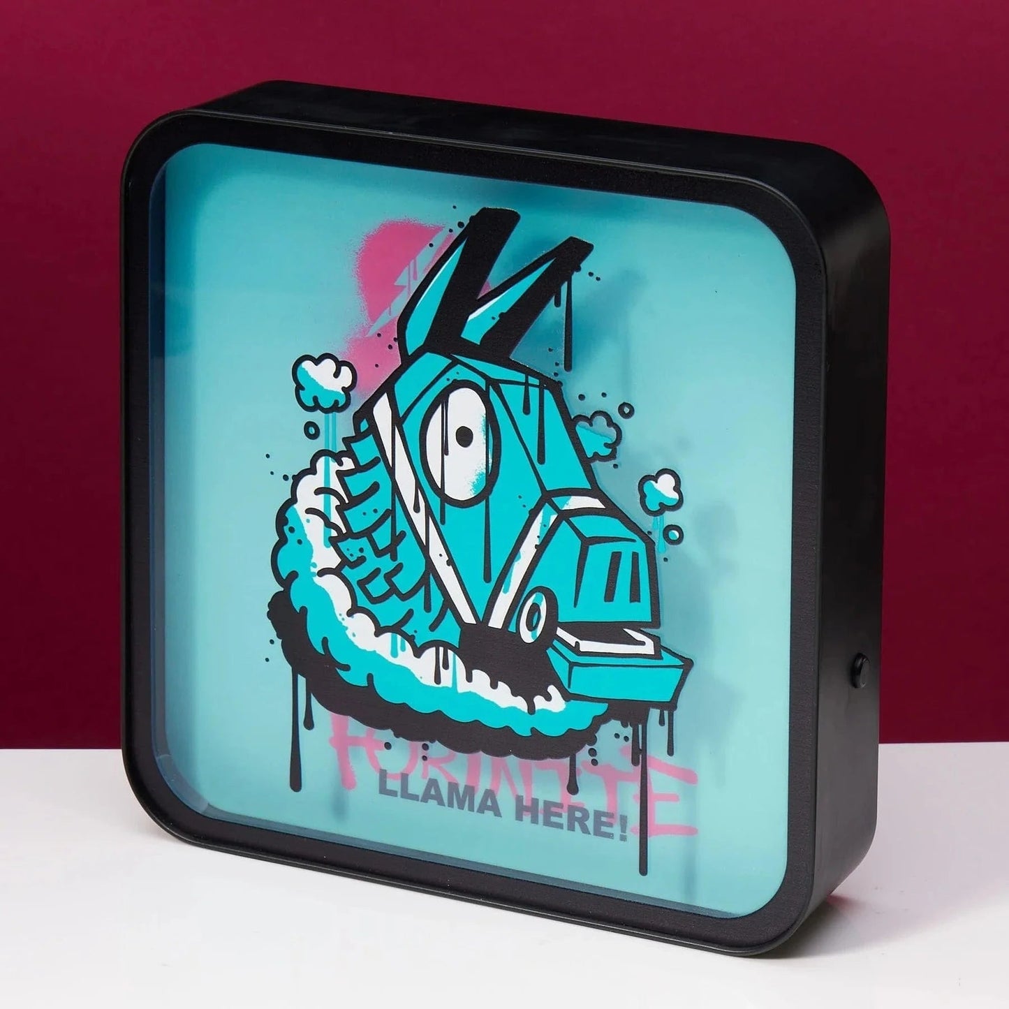 Framed Fortnite Perspex Lamp - Official Desk & Wall Light for Gamers poster