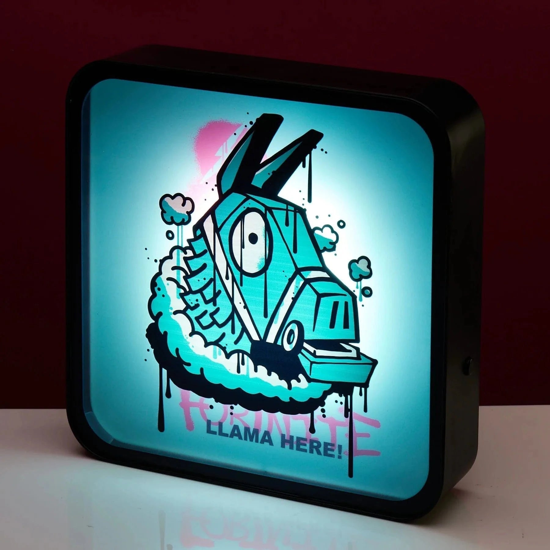Framed Fortnite Perspex Lamp - Official Desk & Wall Light for Gamers poster
