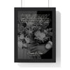 Personalised couple photo song lyrics print product mockup 3