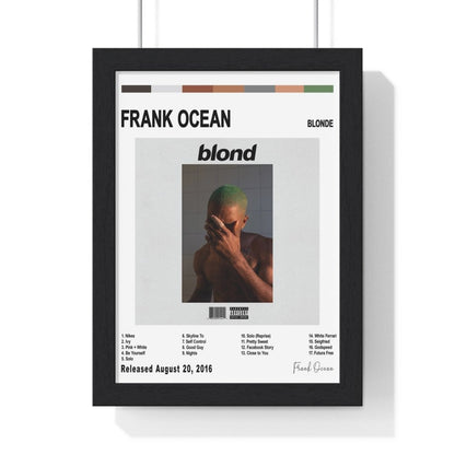 Frank Ocean - Blonde Album Poster - Poster Kingz