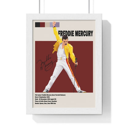 Freddie Mercury Album Cover Poster - Poster Kingz