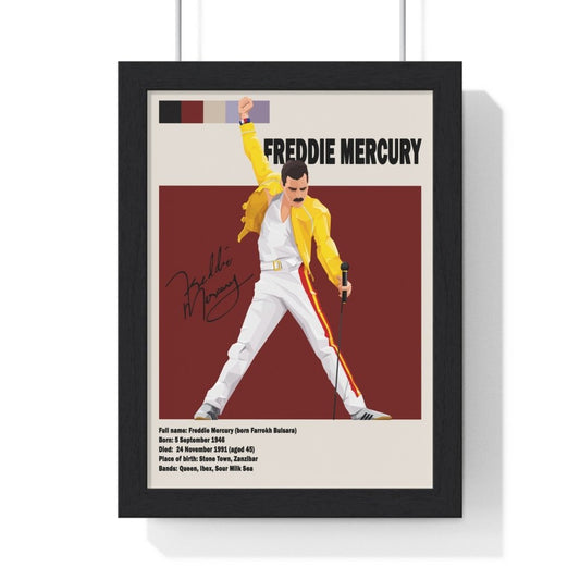 Freddie Mercury Album Cover Poster - Poster Kingz