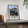 Framed Fulham Craven Cottage Stadium poster