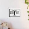 Framed Funny Bathroom Toilet Poem Print Broken Hearted Poop print