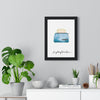 Framed Funny Kitchen - It's Getting Hot in Here Print print