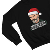 Funny Roy Keane Christmas Sweatshirt & T-Shirt | Santa Parody Jumper - Poster Kingz - Sweatshirt - S - Black