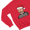 Funny Roy Keane Christmas Sweatshirt & T-Shirt | Santa Parody Jumper - Poster Kingz - Sweatshirt - S - Red