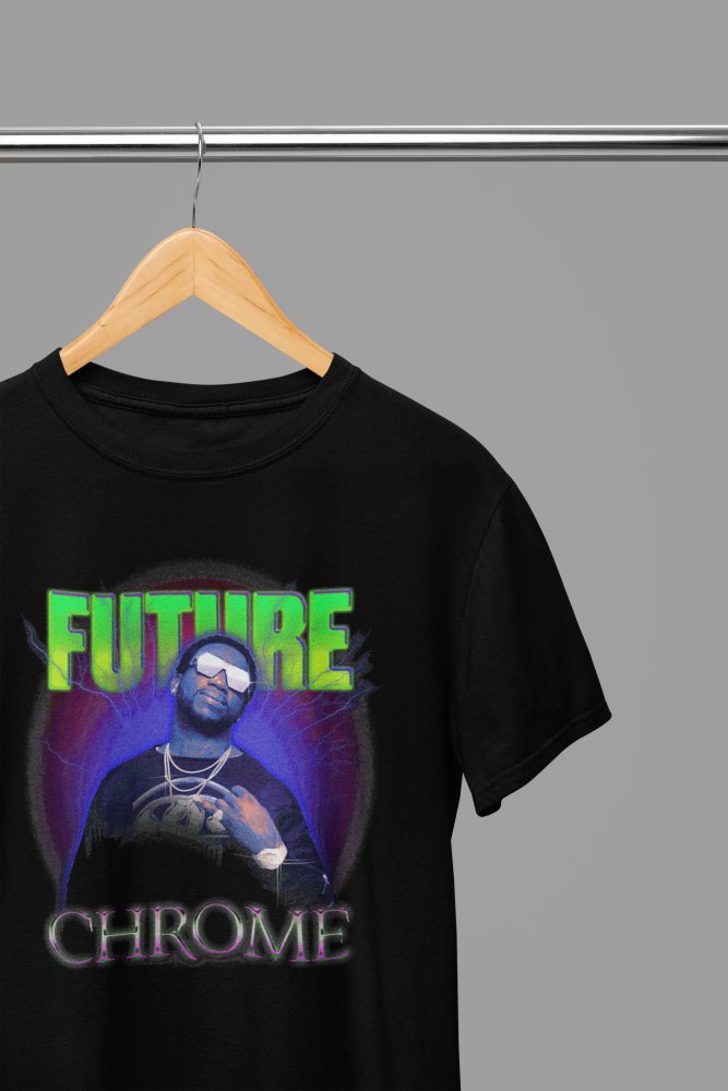 Future (Chrome) T-Shirt - Poster Kingz