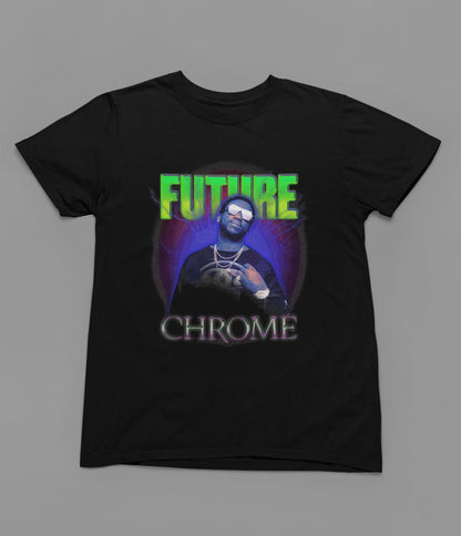 Future (Chrome) T-Shirt - Poster Kingz