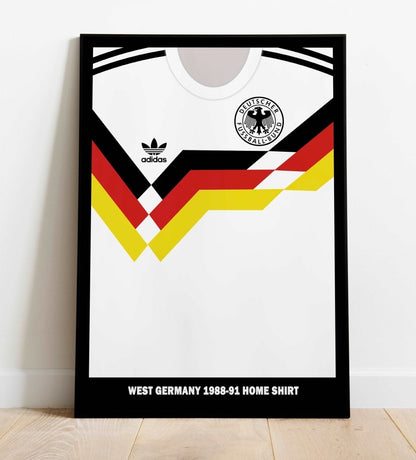 Germany 1988 - 90 Football Poster - Poster Kingz