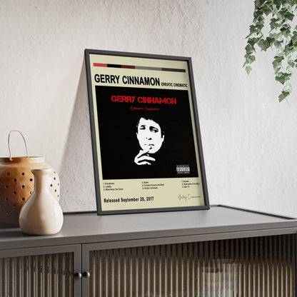 Gerry Cinnamon - Erratic Cinematic Album Poster - Poster Kingz