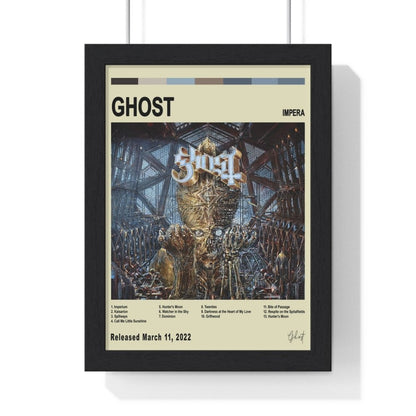 Ghost Album Cover Poster - Poster Kingz - A5 (unframed) - Impera - Vintage