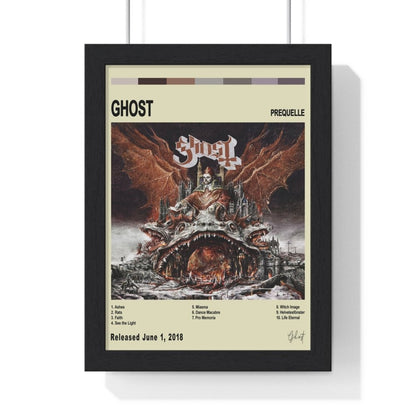 Ghost Album Cover Poster - Poster Kingz - A5 (unframed) - Prequelle - Vintage