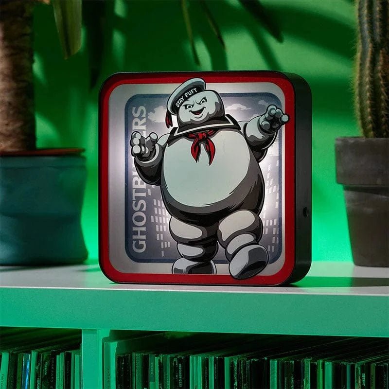 Framed Ghostbusters Stay Puft Lamp - Official Perspex Desk & Wall Light poster