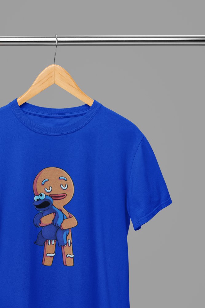 Gingerbread Man Cookie Monster Lover Tee Sweatshirt Poster Kingz