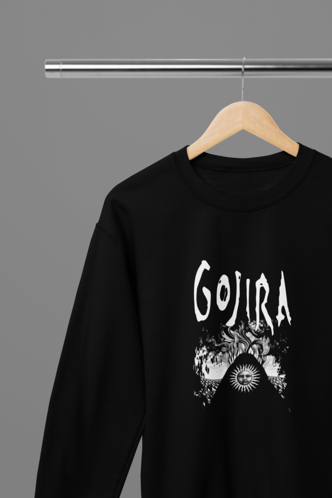 Gojira T-Shirt/Sweatshirt - Poster Kingz - S - Design 1 Sweatshirt - Black