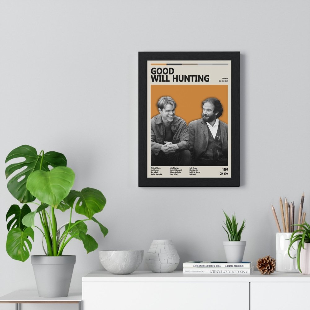 Good Will Hunting Minimalist Poster – Elegant Drama Art Print - Poster Kingz - A5 (unframed) - 