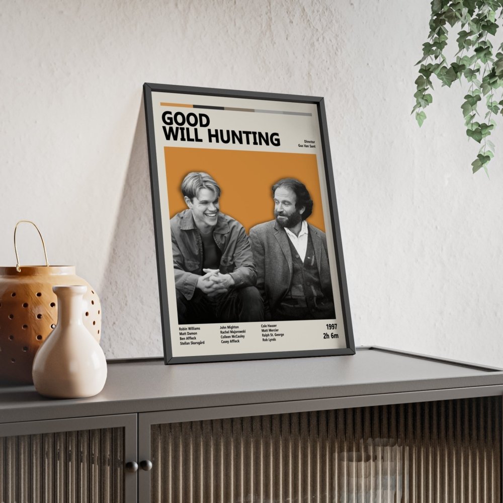 Good Will Hunting Minimalist Poster – Elegant Drama Art Print - Poster Kingz - A5 (unframed) - 