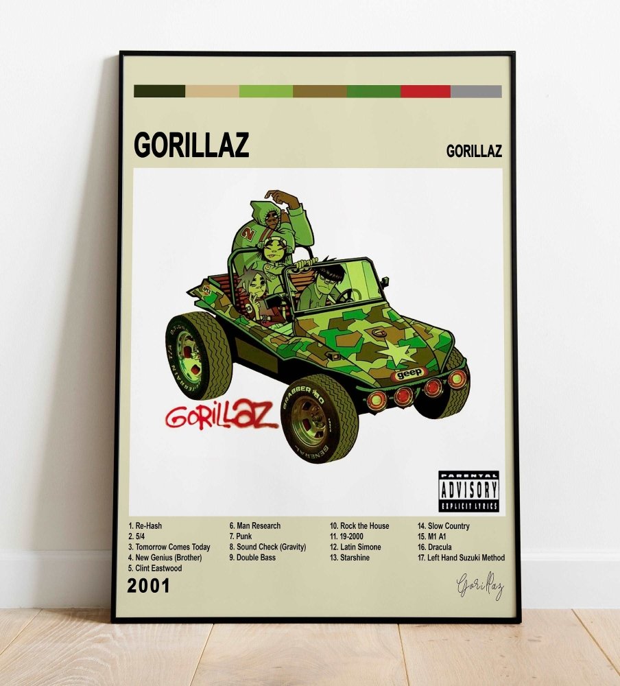 Gorillaz Collection Poster - Poster Kingz