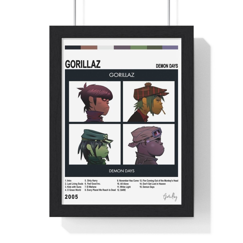 Gorillaz Collection Poster - Poster Kingz