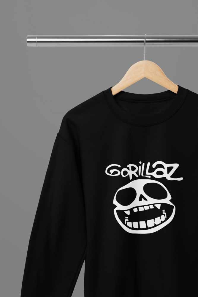 Gorillaz T-Shirt/Sweatshirt - Poster Kingz - S - Design 4 Sweatshirt - Black