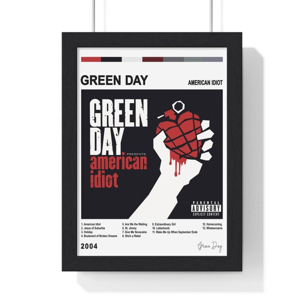 Green Day Collection Album Poster - Poster Kingz