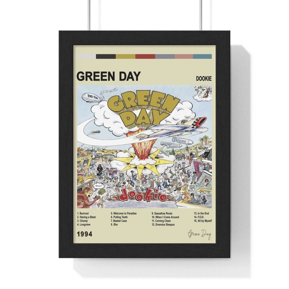 Green Day Collection Album Poster - Poster Kingz