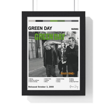 Green Day Collection Album Poster - Poster Kingz