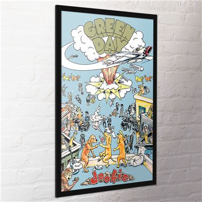 Framed Green Day Dookie Album Artwork maxi poster