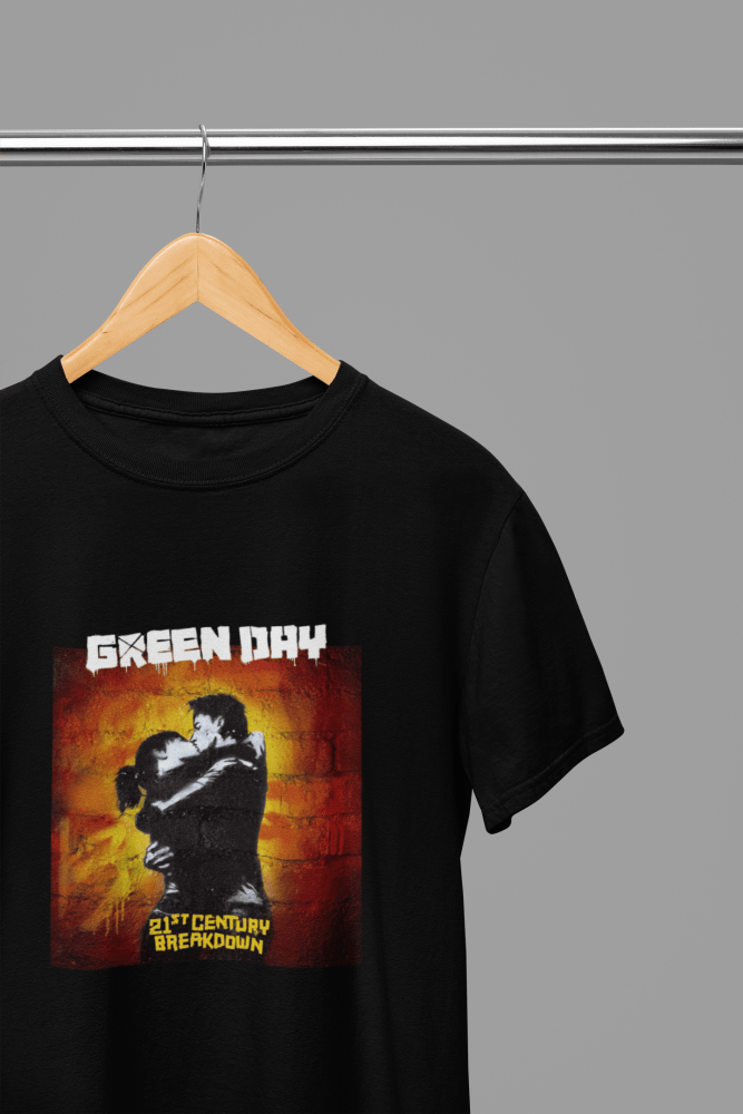 Green Day T-Shirt/Sweatshirt - Poster Kingz - S - T-Shirt - Black