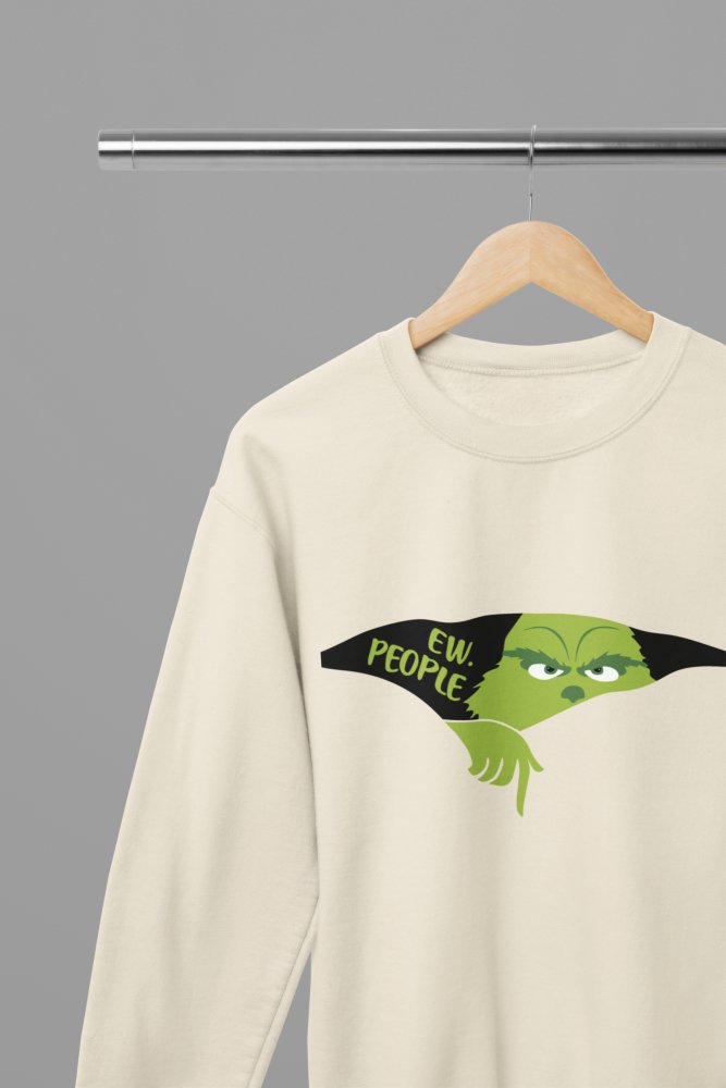 Grinch Ew People Xmas T-Shirt/Sweatshirt - Poster Kingz