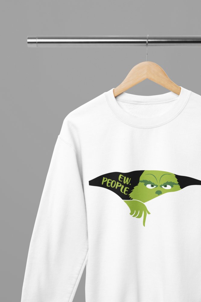 Grinch Ew People Xmas T-Shirt/Sweatshirt - Poster Kingz