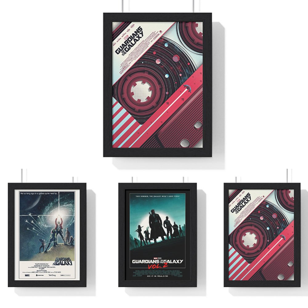 Guardians of the Galaxy Vol 1 & 2 art posters - Poster Kingz art