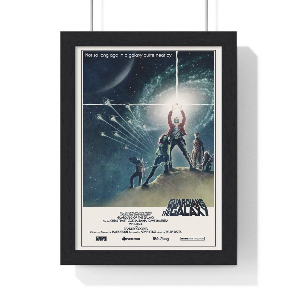 Guardians of the Galaxy Vol 1 & 2 art posters - Poster Kingz - A5 (unframed) - Design 1 art