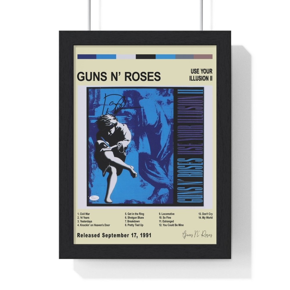 Guns n Roses - Album Posters - Poster Kingz - A5 (unframed) - Vintage - Use Your Illusion II