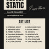 Personalised I Was There Gig Print - second design