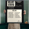 Personalised I Was There Gig Print - Lifestyle - held up in a bright room