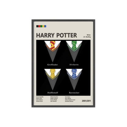 Harry Potter Minimalist Poster – Magical Art Print - Poster Kingz - A5 (unframed) - 