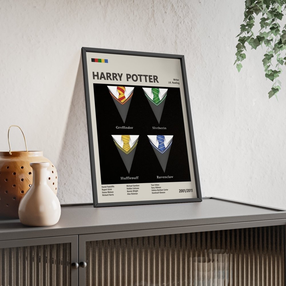 Harry Potter Minimalist Poster – Magical Art Print - Poster Kingz - A5 (unframed) - 