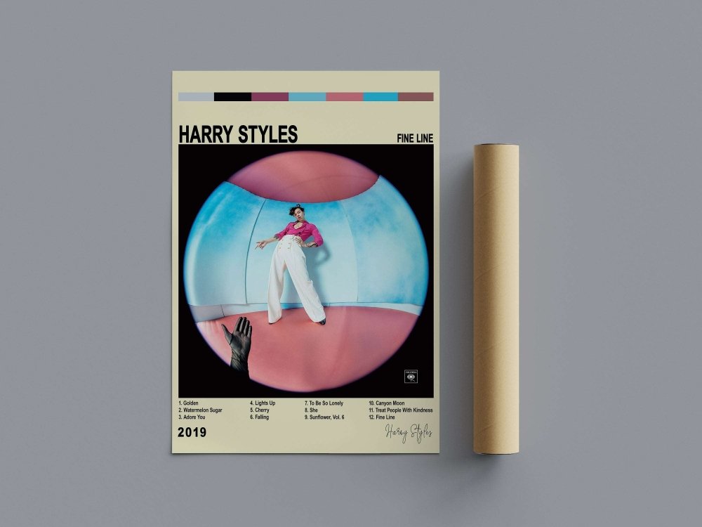 Harry Styles Album Cover Poster - Poster Kingz