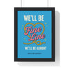 Framed Harry Styles Fine Line poster