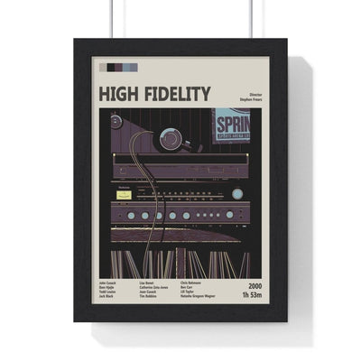 Framed High Fidelity movie poster