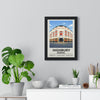 Framed Highbury Arsenal Stadium poster